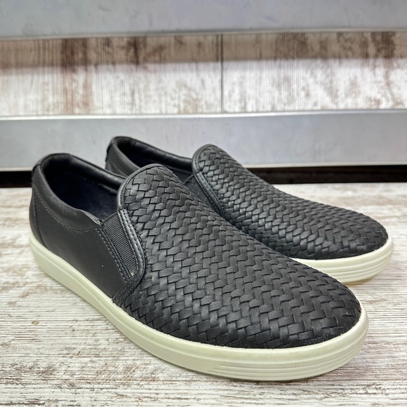 ECCO Women's Soft 7 Woven Slip-on 2.0 Sneaker women’s size 9-9.5 - Picture 1 of 11